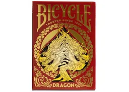 Карти гральні United States Playing Card Company Bicycle Red Dragon (Bicycle Premium) (ВР_КГБРД) - мініатюра 2
