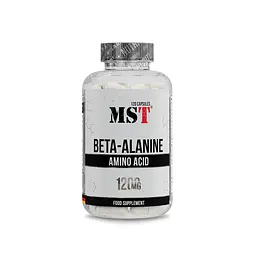 Бета-аланін MST Nutrition Beta-Alanine, 120 капсул для підтримки  м'язів