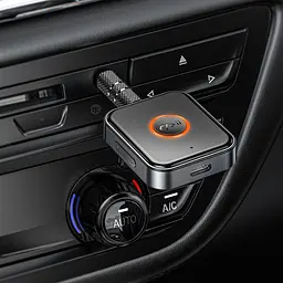 FM модулятор Borofone BC55 AUX чорний 6941991112225 - мініатюра 2