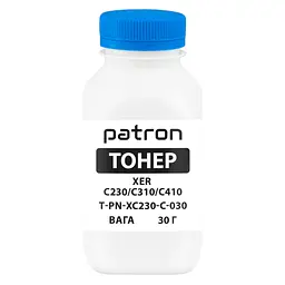 Тонер XER C230/C310/C410, 30 г, Cyan Patron (PN-XC230-C-030)