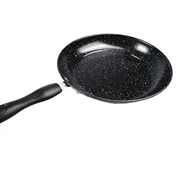 Сковорідка з мармуровим покриттям без кришки 23х3,5 см Чорна (83960001) - мініатюра 2