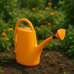 Лійка садова Plastkon Spring 10.5 л помаранчева (284448) - мініатюра 4