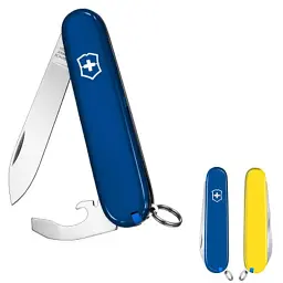 Ніж Victorinox Bantam Ukraine 84 мм Синьо-жовтий (0.2303.2.8) - мініатюра 2