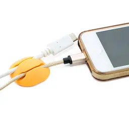 Органайзер для кабелю ExtraDigital Cable Clips CC947 коричневий - мініатюра 4