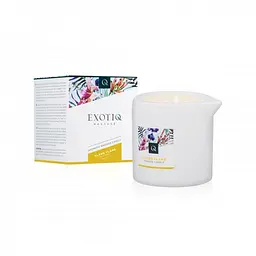 Свічка для масажу з ароматом іланг-ілангу Exotiq Massage Candle Ylang Ylang