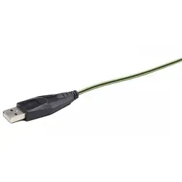 Оптична ігрова мишка Gembird MUSG-001-G, USB інтерфейс, зелений колір - мініатюра 4