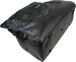 Сумка дорожня саквояж Wallaby 25 л 48×30×20 см Чорна - мініатюра 6