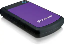 Зовнішній жорсткий диск Transcend StoreJet 25H3 1TB Purple [TS1TSJ25H3P] [77473] - мініатюра 3