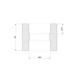 Муфта PPR Thermo Alliance 50 DSB005 - мініатюра 1