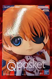 Фігурка Bandai Q posket Evangelion Asuka Langley Євангеліон Аска Ленглі Сорью Movie Version 14 см QS E AS TV - мініатюра 2
