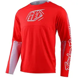 Велоджерсі Troy Lee Designs Sprint Jersey Icon Red S (1106-323929012)