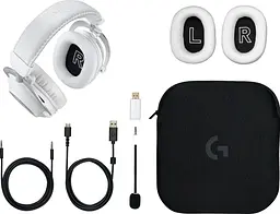 Ігрові навушники Logitech G PRO X 2 Lightspeed White (981-001269) [101890] - мініатюра 6