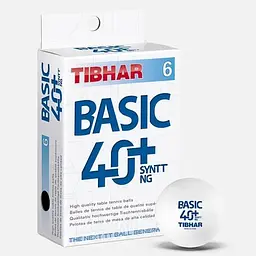М'ячі для настільного тенісу Tibhar Basic 40+ SYNTT NG 6 шт. (85511200) - мініатюра 2