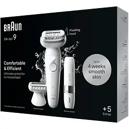 Епілятор Braun Silk-epil 9 SES 9-341 [125624] - мініатюра 6