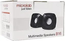 Акустична система Microlab 2.0 B-16 Black (B-16) - мініатюра 6