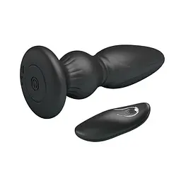 Анальна пробка LyBaile Mr.Play Vibrating Prostate Massager 12.5 см (чорний) - мініатюра 4