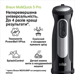Блендер Braun MQ 55755 MBK - мініатюра 5