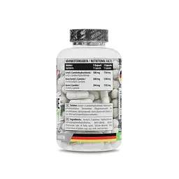 Жироспалювач L-Carnitine Acetyl, 90 капсул MST vit0003922 - мініатюра 3