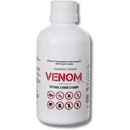 Засіб від тарганів клопів Venom 100 мл. концентрат