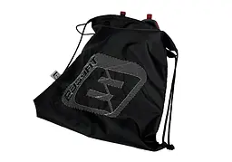 Сумка спортивна для взуття або інвентарю EasyFit чорна - мініатюра 2