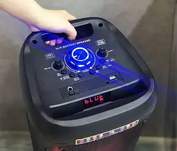 Портативна колонка Kimiso QS-82 BASS Bluetooth водонепроникний корпус (QS-82_2678) - мініатюра 2
