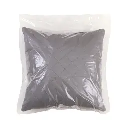 Декоративна подушка Руно Graphite Ромб 40х40 см сіра - мініатюра 2