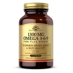 Омега-3-6-9 Solgar 1300 мг 60 softgels