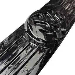 Зимова накладка на решітку радіатора Volkswagen passat B6 2005-2010 Глянець (Voron Glass) - мініатюра 2
