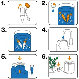 Система поливу Fiskars Plant Care для кімнатних рослин (1075319) - мініатюра 3