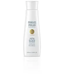 Охолоджуючий очищуючий шампунь Cooling Purifying Shampoo Marlies Moller 200 мл - мініатюра 2