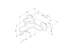 Змішувач для ванни та душу AM.PM Sunny (F85C10000) - мініатюра 9