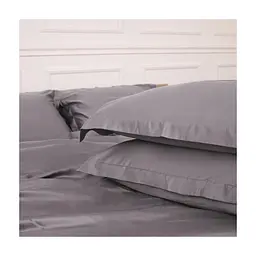 Постільна білизна MirSon Tencel №06 Gray 175х210 двоспальний (2200009370502) - мініатюра 5