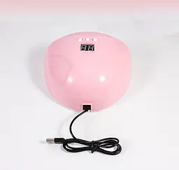 Лампа для сушіння нігтів манікюру та педикюру Beauty Nail Led Lamp 258FD компактна з UV світлом на 36w - мініатюра 6
