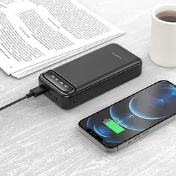 Зовнішній акумулятор Borofone Freeway BJ14A 20000mAh 10W Black [109516] - мініатюра 5