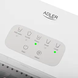 Льодогенератор Adler AD 8800, 12 кг/добу, лід за 10 хв, 2 розміри кубиків, автоочищення, резервуар 1,4 л, для дому та офісу - мініатюра 8