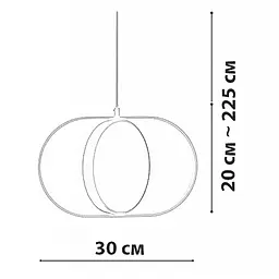 Підвісний світильник Friendlylight Arvet A PD FL3047 - мініатюра 5