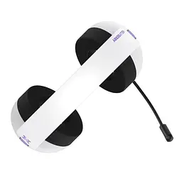 Ігрові навушники бездротові з мікрофоном HATOR HH-30-WV Hellyberry Wireless White-Violet - мініатюра 6