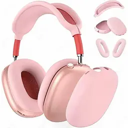 Чохол-накладка DK для Apple AirPods Max 1/2 | Silicone Candy Friendly 3в1 (pink)