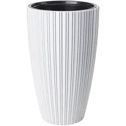 Горщик для квітів Form-Plastic Міка слім-40 13.7 л білий (5105-011)