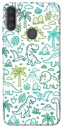 TPU чохол Demsky Dino pattern для Samsung Galaxy A11