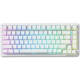 Клавіатура Attack Shark X82 Pro RGB HE Magnetic Switch Wireless White Contour Line (AS-6972792470702-WCL) [166727]