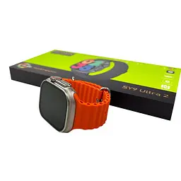 Смарт-годинник Saiya SY9 Ultra2 Amoled+IP67 Silver - мініатюра 3
