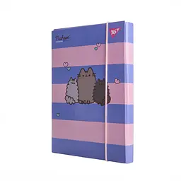 Папка для зош. B5 "Yes" №500245 "Pusheen" на рез. картон