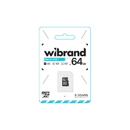 Карта пам'яті Wibrand 64GB mictoSD class 10 UHS-I (WICDXU1/64GB) - мініатюра 2