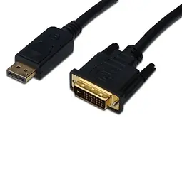 Кабель Digitus DisplayPort > DVI-D (M/M), 2м, чорний teh0013711 - мініатюра 2