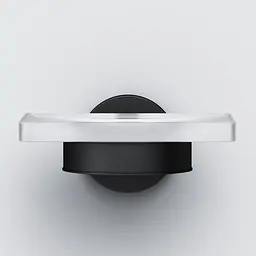 Мильниця Am.Pm X-Joy скляна настінна black A85A34222, Чорний матовий - мініатюра 6