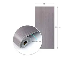 Самоклеюча вініловая плитка в рулоні STICKER WALL 600*3000*2мм Мат SW-00002050 - мініатюра 4