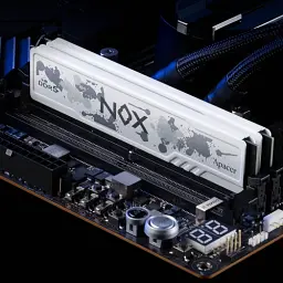 Пам'ять 16Gb x 2 (32Gb Kit) DDR5, 6000 MHz, Apacer NOX, White, 40-40-40-96, 1.35V, з радіатором (AH5U32G60C622MWAA-2) - мініатюра 2