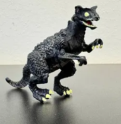 Фігурка Монолофозавр помаранчево-зелений, Dino Toys, твердий корпус - мініатюра 3