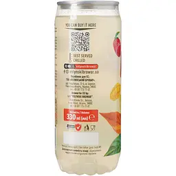 Напій безалкогольний Ever Aid Mango Prebiotic Soda 0.33 л - мініатюра 2
